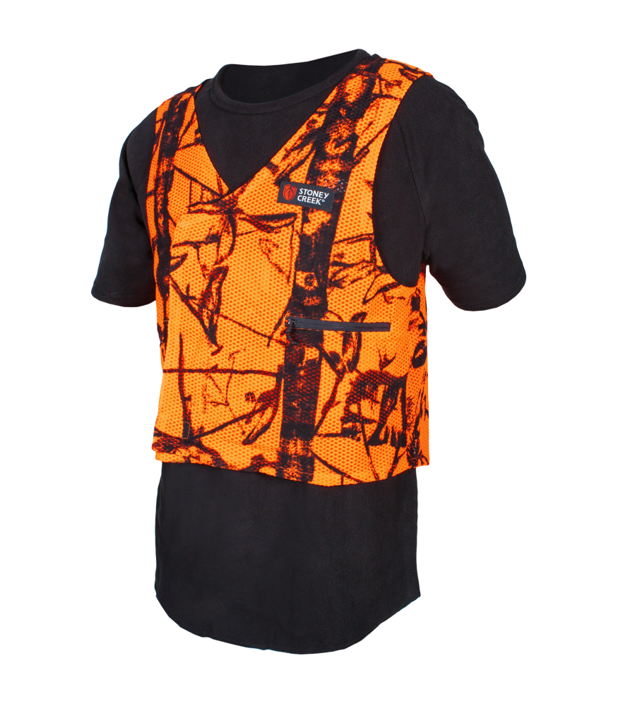 Blaze store orange vest